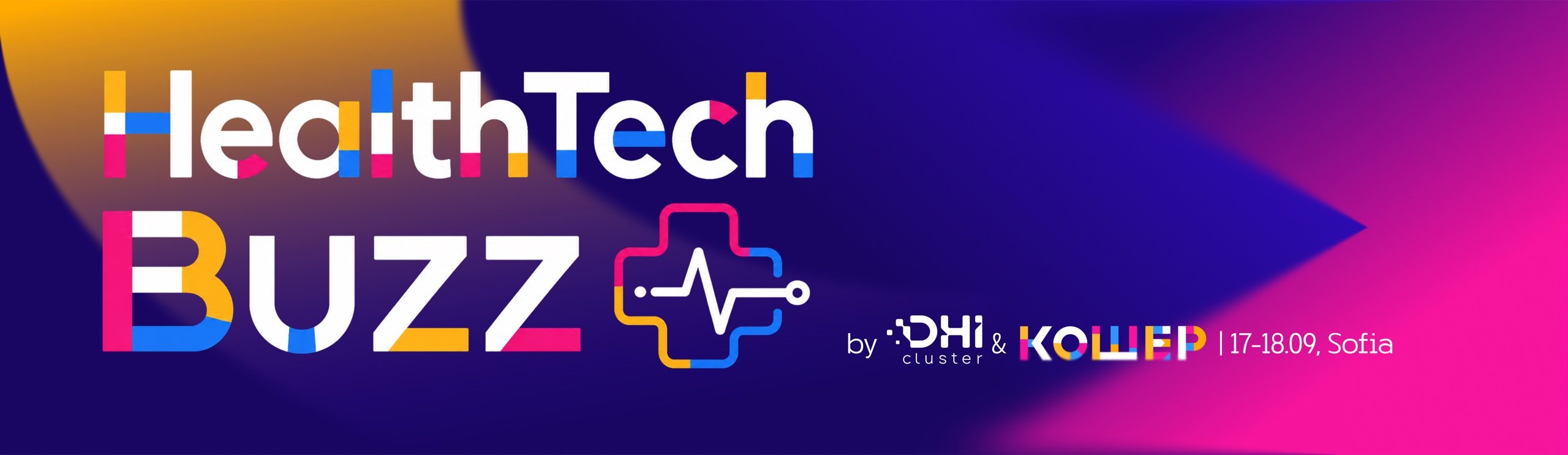 HealthTech Buzz — Where the future of healthcare meets the people building it. By DHI cluster & Кошер, 17–18.09, Sofia